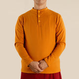 Lama clothes new monk clothes Plush long sleeved monk clothes thickened bottomed monk clothes in autumn and winter