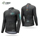 Lameda Pro Bicycle Cycling Jersey Mountain Bike Jersey Breathable Long Sleeve Bicycle Cycling Jersey Men's Sportswear Women