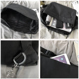 Large Capacity Waist Bag Unisex Fanny Pack Streetwear Chest Bag Hip Hop Banana Bags High Quality Outdoor Big Belt Ms Waist Pack