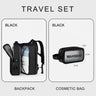 Large Travel Backpack Laptop Bag Women Men Carry On Luggage Students Business Trip USB Charge Extendible 40L Weekender Mochila