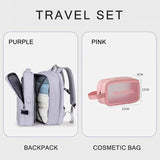 Large Travel Backpack Laptop Bag Women Men Carry On Luggage Students Business Trip USB Charge Extendible 40L Weekender Mochila