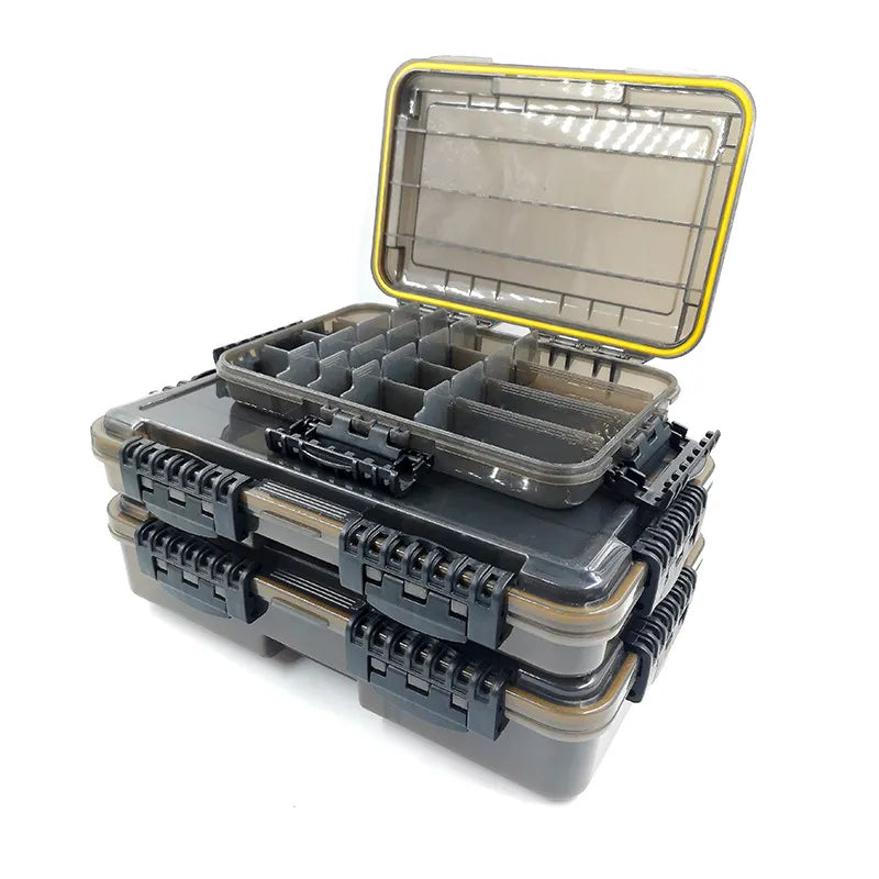 Large-capacity Waterproof Fishing Tackle Box Fishing Accessories Tool Storage Box Fish Hook Fake Bait Storage Box Fishing Suppli