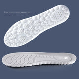 Latex Memory Foam Insoles for Women Men Soft Foot Support Shoe Pads Breathable Orthopedic Sport Insole Feet Care Insert Cushion