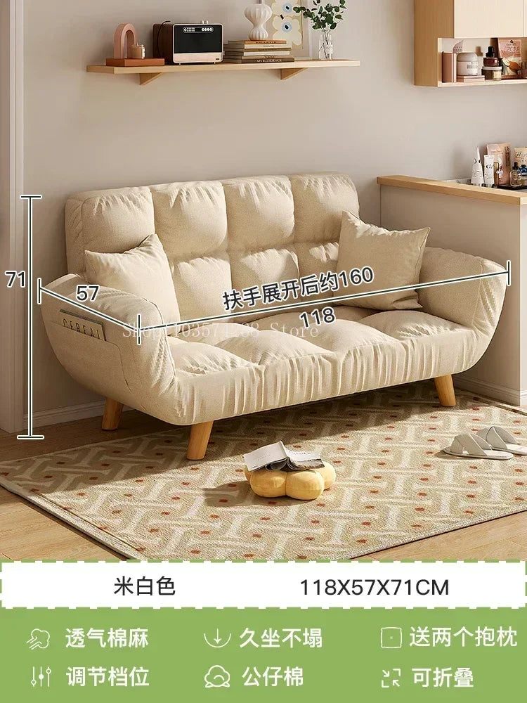 Lazy Couch Sofa Futon Nordic Bedroom Children Recliner Salon Living Room Sofas Bed Theater Modern