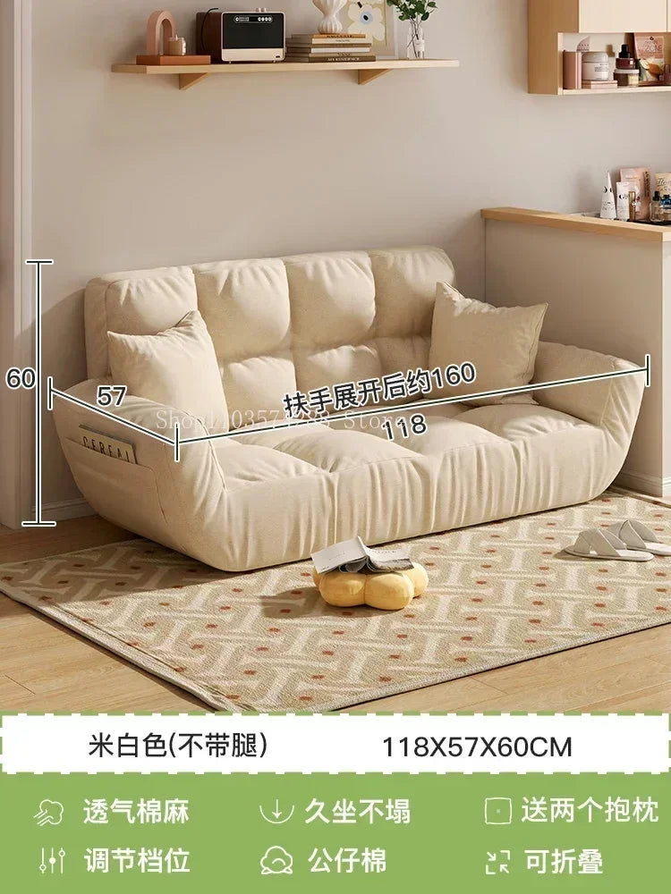 Lazy Couch Sofa Futon Nordic Bedroom Children Recliner Salon Living Room Sofas Bed Theater Modern