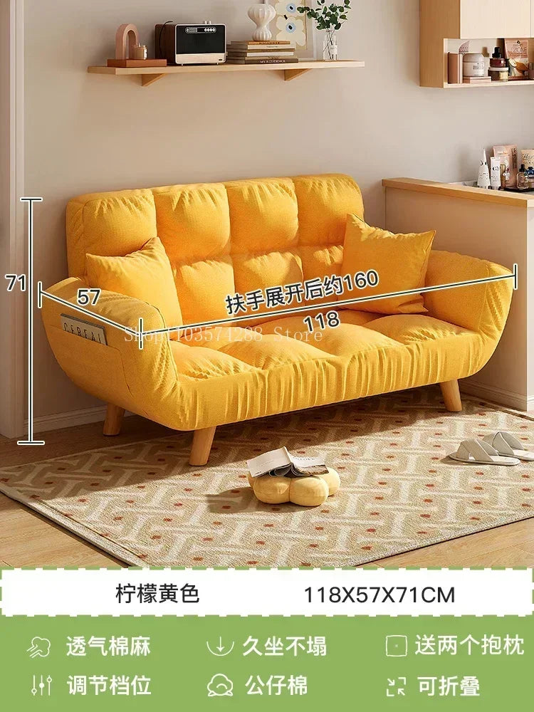 Lazy Couch Sofa Futon Nordic Bedroom Children Recliner Salon Living Room Sofas Bed Theater Modern