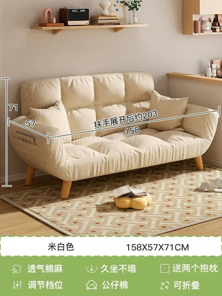 Lazy Couch Sofa Futon Nordic Bedroom Children Recliner Salon Living Room Sofas Bed Theater Modern