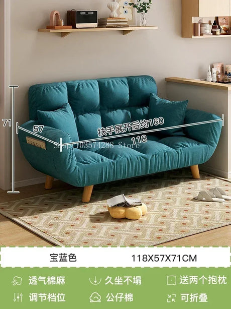 Lazy Couch Sofa Futon Nordic Bedroom Children Recliner Salon Living Room Sofas Bed Theater Modern