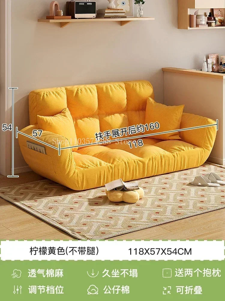 Lazy Couch Sofa Futon Nordic Bedroom Children Recliner Salon Living Room Sofas Bed Theater Modern