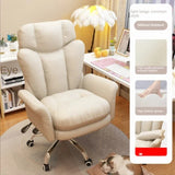 Lazy Sofa Chair Comfortable fluffy Ergonomics Home Computers Bedroom Chair Single Backrest live Broadcast Revolve Office chair