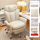 Lazy Sofa Chair Comfortable fluffy Ergonomics Home Computers Bedroom Chair Single Backrest live Broadcast Revolve Office chair