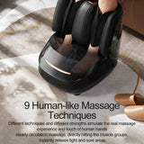 Leg Massager Fully Automatic Kneading Foot Massage Machine Electric Shiatsu Heated Therapy Shiatsu Air bag Massage Instrument