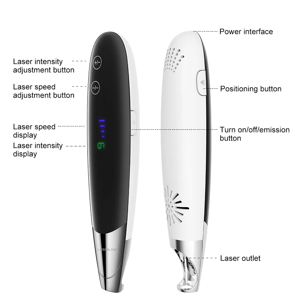 Lescolton Picosecond Laser Pen Blue Light Therapy Tattoo Mole Freckle Removal Dark Spot Remover Machine Beauty Devices Home Use