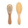 Let's Make Baby Care Hair Brush For Kids Girl Bath Showerb Pure Natural Wool Wooden Comb Hairbrush Infant Newborn Massager