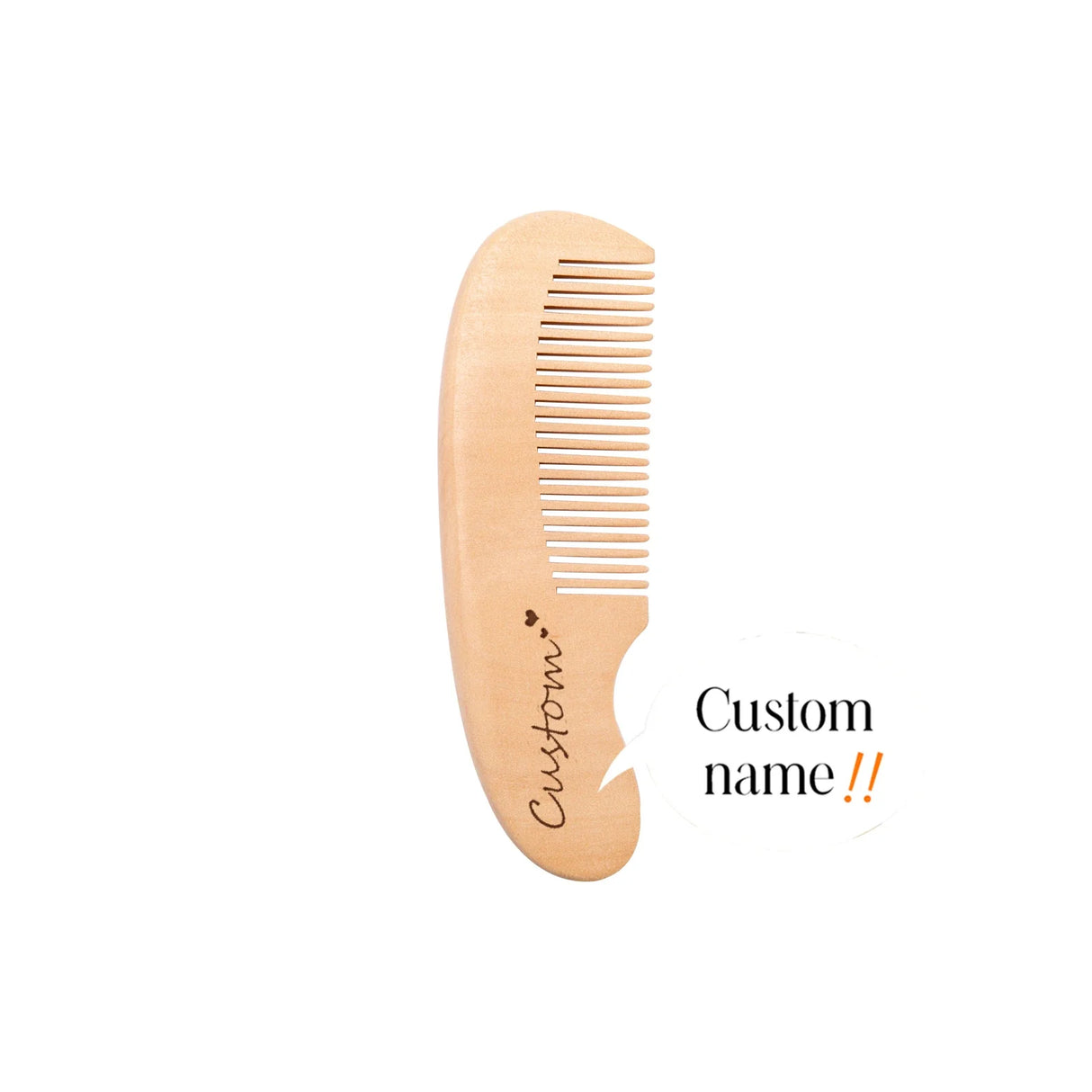 Let's Make Baby Care Hair Brush For Kids Girl Bath Showerb Pure Natural Wool Wooden Comb Hairbrush Infant Newborn Massager