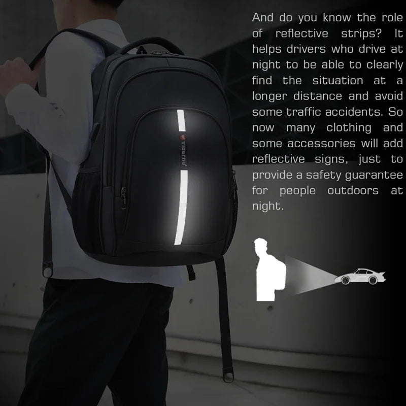 Lifetime Warranty Large Capacity Backpack 15.6inch Laptop Backpack Anti Theft Men Backpack College Schoolbag Travel Bag For Men