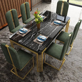 Light Luxury Dining  Modern Table For Large Apartment Home Furniture Exotic Accessories High-End Restaurant