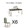 Light Luxury Dining  Modern Table For Large Apartment Home Furniture Exotic Accessories High-End Restaurant