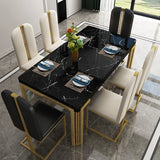 Light Luxury Dining  Modern Table For Large Apartment Home Furniture Exotic Accessories High-End Restaurant