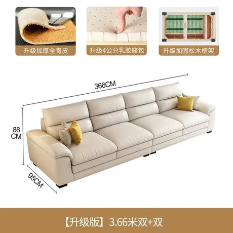 Living Room Leather Sofa Modern Lazy Recliner Theater Puffs Couch Sofas Sectional Bedroom Puffs Asiento Apartment Furniture DWH