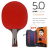 Loki RXTON R-Series 5/6/7 Star Table Tennis Racket Carbon Balance Offensive Ping Pong Racket Professional Hollow Handle