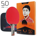 Loki RXTON R-Series 5/6/7 Star Table Tennis Racket Carbon Balance Offensive Ping Pong Racket Professional Hollow Handle