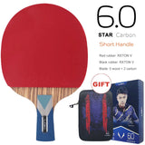 Loki RXTON R-Series 5/6/7 Star Table Tennis Racket Carbon Balance Offensive Ping Pong Racket Professional Hollow Handle