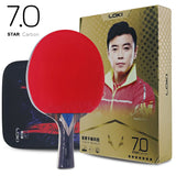 Loki RXTON R-Series 5/6/7 Star Table Tennis Racket Carbon Balance Offensive Ping Pong Racket Professional Hollow Handle