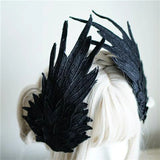 Lolita Barrette Angel Wing Hair Clips Angel Wing Hairpin Girl Gothic Edge clip Cosplay Halloween Headwear Accessories