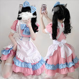 Lolita Dress Maid Dress Plus Size Skirt Cute Big Bow Girl Dress Cosplay Costumes Boys Clothing Party Suit Ladies Dress Cat Paw