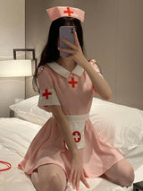 Lolita Nurse Lingerie Sexy Women Role Play Onlyfans Underwear Cosplay Erotic 18+ Uniform Exotic Maid Dress Halloween Costumes