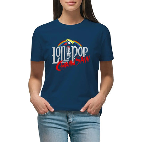 Lollipop Chainsaw T-shirt funny vintage clothes Women's clothing