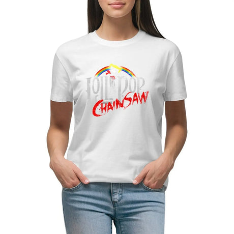 Lollipop Chainsaw T-shirt funny vintage clothes Women's clothing