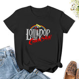 Lollipop Chainsaw T-shirt funny vintage clothes Women's clothing