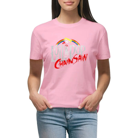 Lollipop Chainsaw T-shirt funny vintage clothes Women's clothing