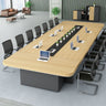 Long Meeting Office Table Modern Conference Table Chairs Set Office Furniture Commercial For Meeting Room Desk Hotel Training