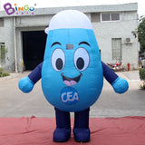 Lovely 2.2 meters inflatable water droplets costume for education / inflatable cartoon water droplets costume balloons toys