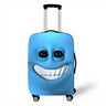 Luggage Cover Funny Expression Print Protective Sheath Travel Suitcase Elastic Dust Cases Fit 18 - 32 Inches Baggage Accessorie