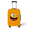 Luggage Cover Funny Expression Print Protective Sheath Travel Suitcase Elastic Dust Cases Fit 18 - 32 Inches Baggage Accessorie