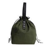 캠핑 용품 Lunch Bag Canvas Drawstring Thermal Insulation and Cold Storage High Capacity Camping Student Office Worker