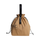 캠핑 용품 Lunch Bag Canvas Drawstring Thermal Insulation and Cold Storage High Capacity Camping Student Office Worker