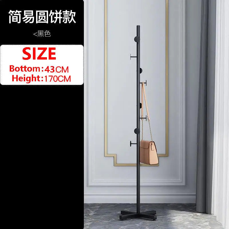 Luxury Coat Rack Floor Standing Clothes Hanger 8 Hooks Multifunction Storage Hat Organizer Handbags Home Accessories tree hanger