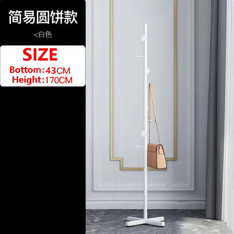 Luxury Coat Rack Floor Standing Clothes Hanger 8 Hooks Multifunction Storage Hat Organizer Handbags Home Accessories tree hanger