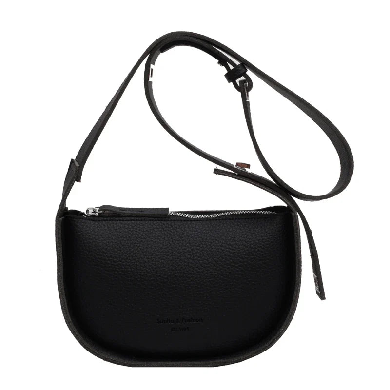 Luxury Crossbody Bags For Women 2021 Leather Lemon Color Shoulder Bag Women Casual Satchels Wide Straps Fashion Bag Handbag