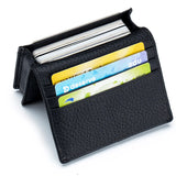 Luxury Fashion Genuine Leather Card Wallets Men Credit Card Holders Women Card&ID Holder Male Organizer Business Cards Case Bag