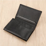 Luxury Men Cow Genuine Leather Business Card Holder Small Bifold Card Wallet Credit Card Case Slim Purse Card Holders for Men