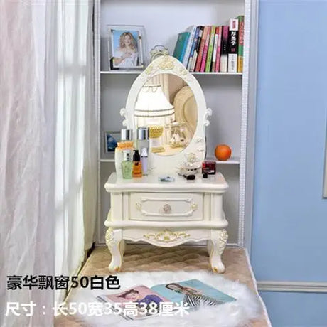 Luxury Nordic Dressing Table Drawer Bedroom Makeup Modern Dressing Table Storage Girls Muebles Para Dormitorio Decoration