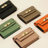 Luxury Women's Leather Business Card Holder 2023 New Small and Large Capacity Women's Card Bag Premium Leather Card Bag