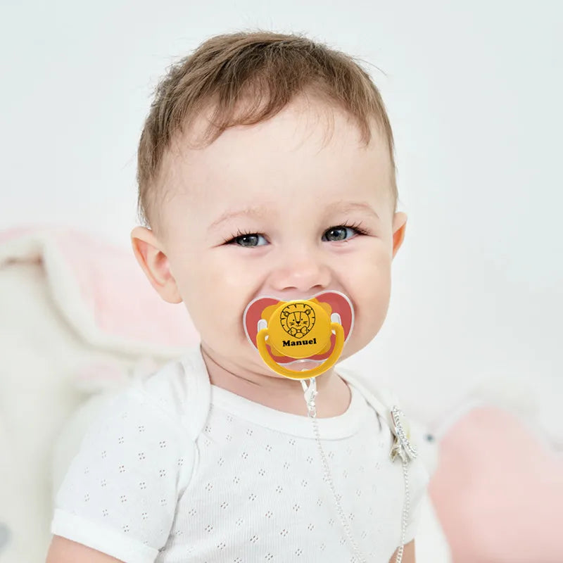 MIYOCAR personalized replaceable teat pacifier BPA free all size include Includes 3 Different teat