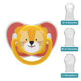 MIYOCAR personalized replaceable teat pacifier BPA free all size include Includes 3 Different teat